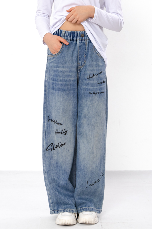 Джинси для дівчинки (підліткові)